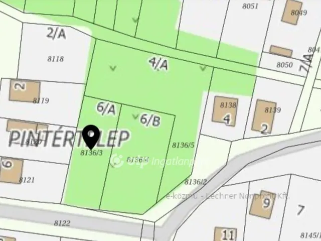 Eladó telek Salgótarján 2530 nm