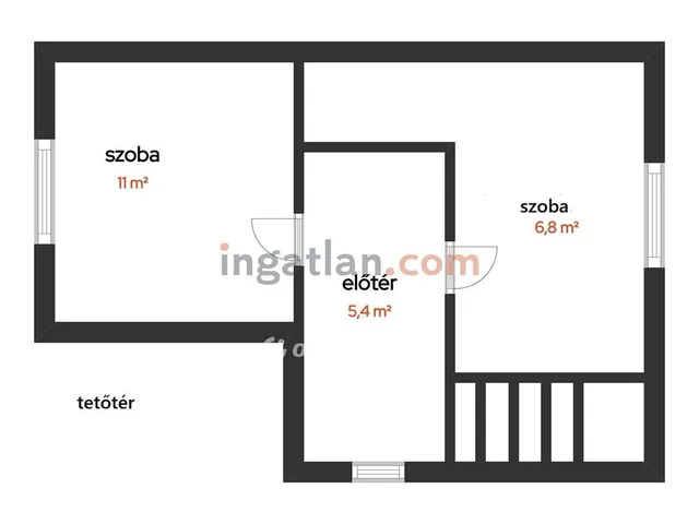 Eladó üdülő és hétvégi ház Bátonyterenye 40 nm
