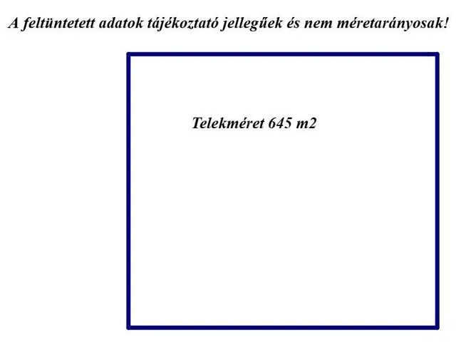 Eladó telek Magyarnándor 645 nm