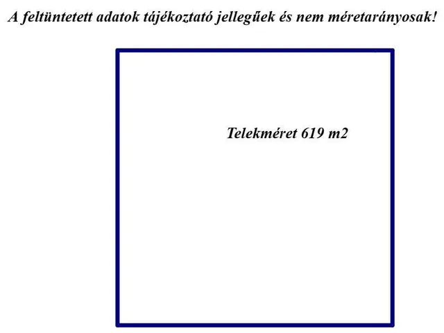 Eladó telek Magyarnándor 619 nm