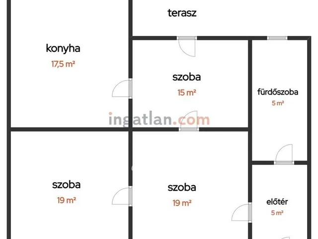 Eladó ház Nagylóc 80 nm