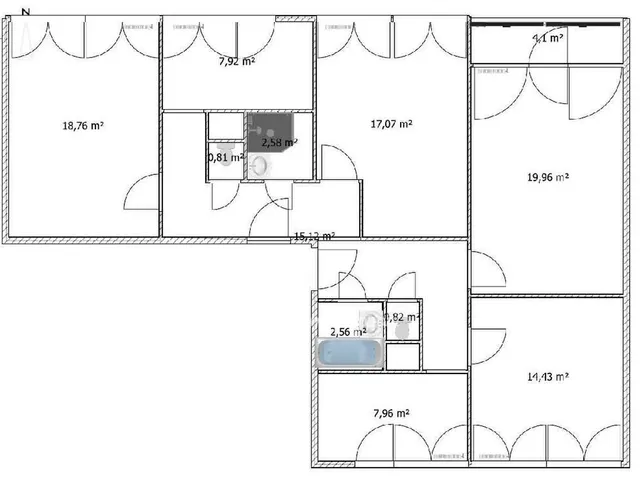Eladó lakás Bátonyterenye 53 nm