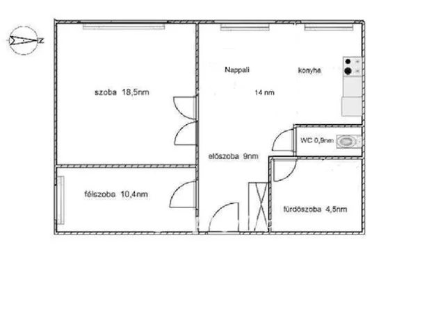 Eladó lakás Salgótarján 56 nm