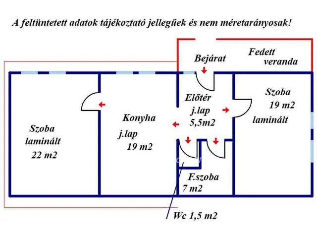 Eladó ház Cserhátsurány 74 nm
