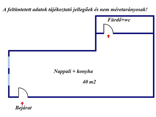 Eladó lakás Balassagyarmat 40 nm