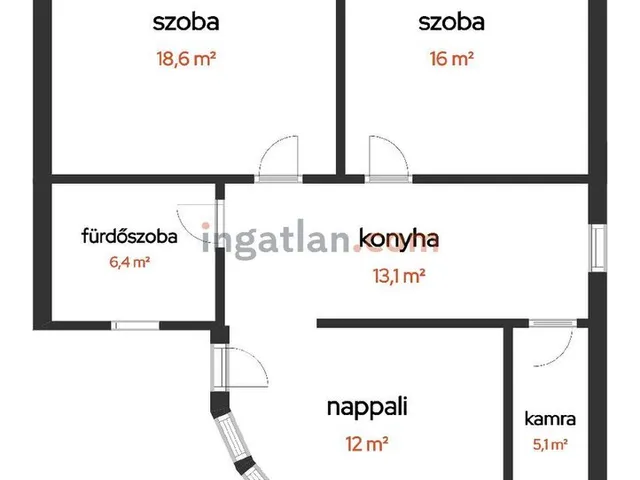 Eladó ház Kazár 71 nm
