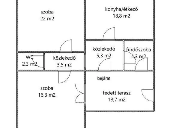 Eladó ház Egerszalók 77 nm