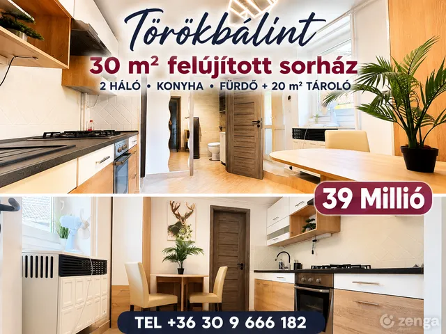 Eladó ház Törökbálint, Ófalu 30 nm