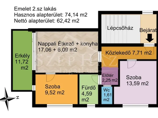 Eladó lakás Pécs 75 nm
