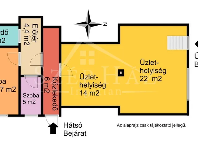 Kiadó kereskedelmi és ipari ingatlan Pécs, Belváros 70 nm