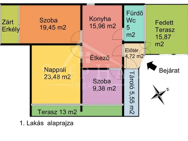 Eladó lakás Pécs 103 nm