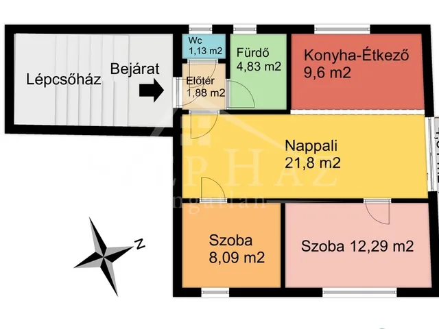 Eladó lakás Pécs, Mecsekoldal 67 nm