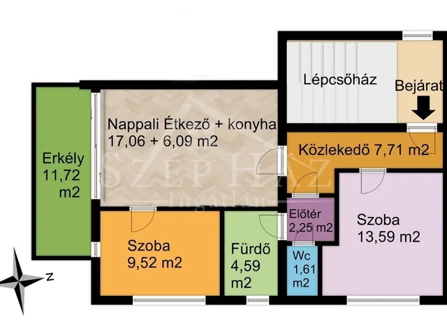 Eladó lakás Pécs, Mecsekoldal 75 nm