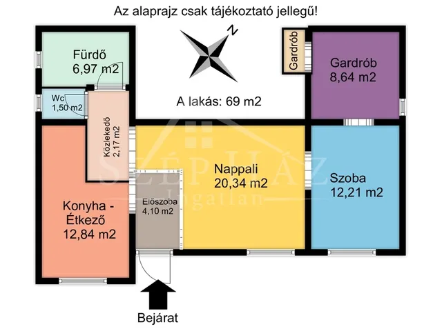 Eladó lakás Pécs 60 nm