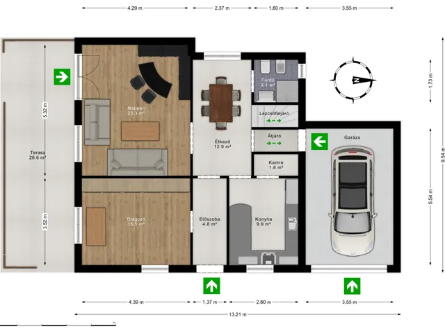 Kiadó ház Göd, Alsógöd, Móricz Zsigmond  132 nm