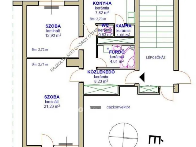 Eladó lakás Tiszafüred 58 nm