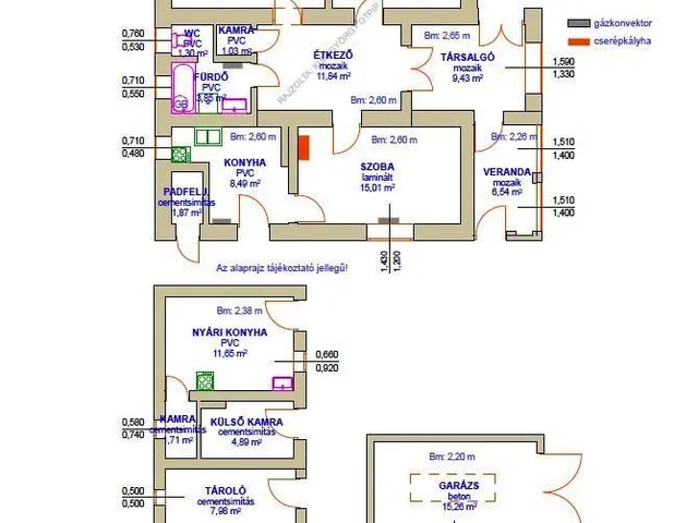 Eladó ház Nagyiván 96 nm