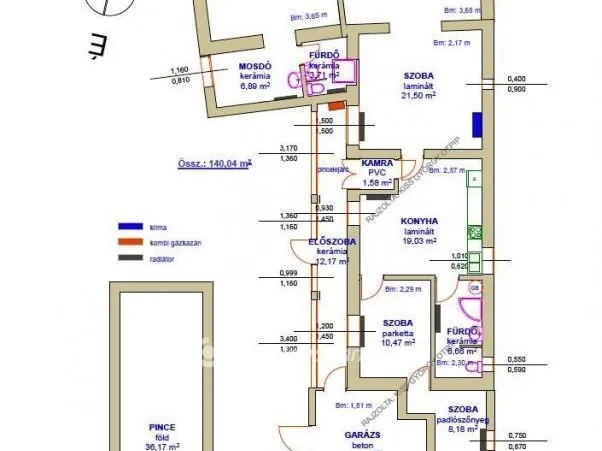 Eladó ház Tiszafüred 140 nm