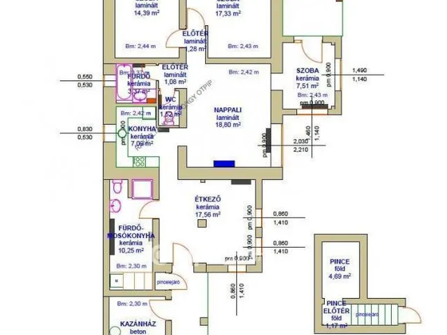 Eladó ház Tiszafüred 107 nm