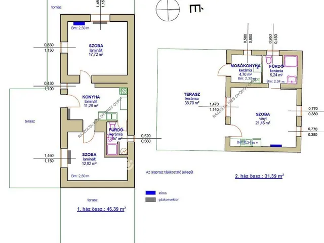Eladó ház Poroszló 76 nm