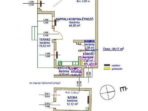 Eladó ház Poroszló 124 nm