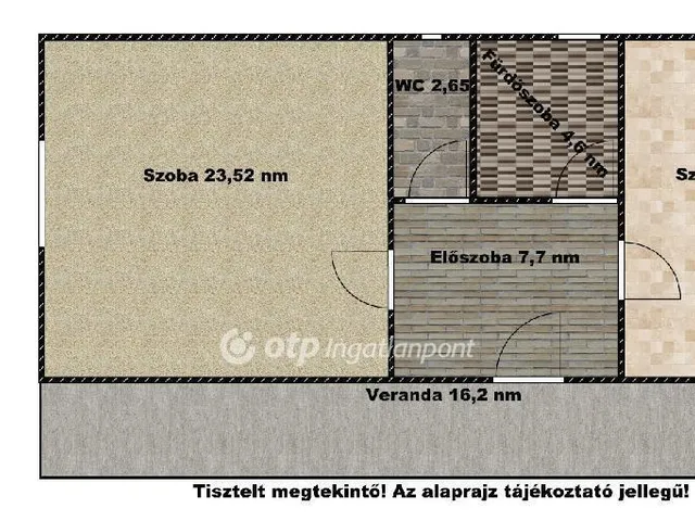 Eladó ház Abádszalók 53 nm