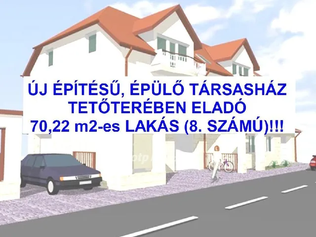 Eladó lakás Tiszafüred 70 nm