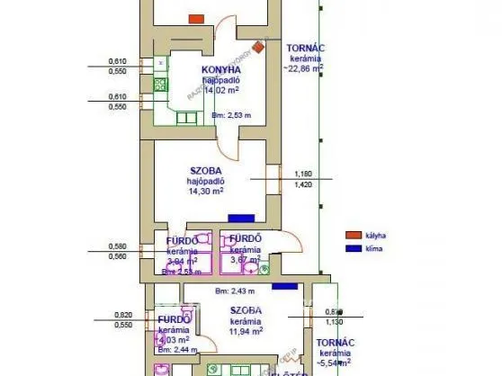 Eladó ház Tiszanána 105 nm