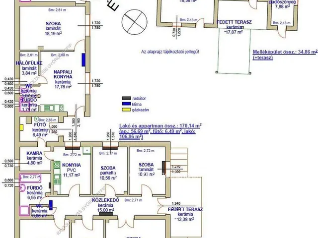 Eladó ház Poroszló 205 nm