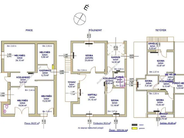 Eladó ház Poroszló 225 nm