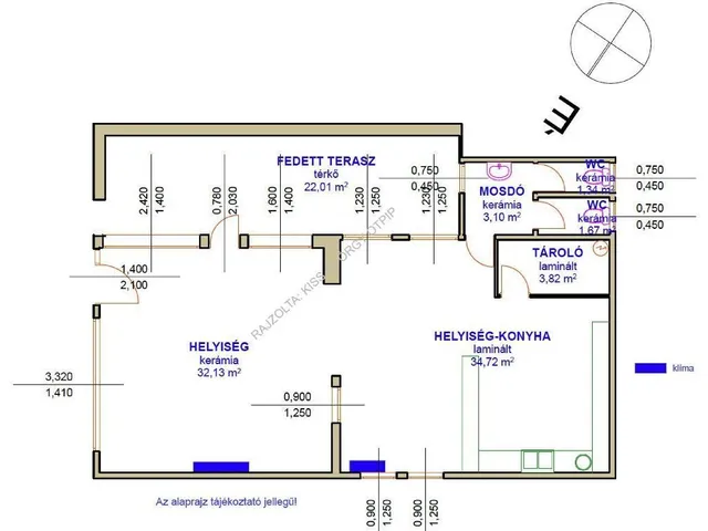 Eladó kereskedelmi és ipari ingatlan Poroszló 98 nm