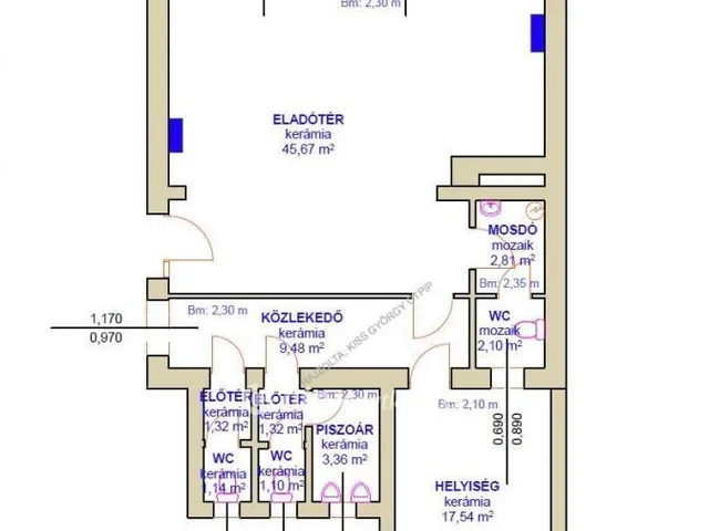 Eladó kereskedelmi és ipari ingatlan Kunmadaras 85 nm