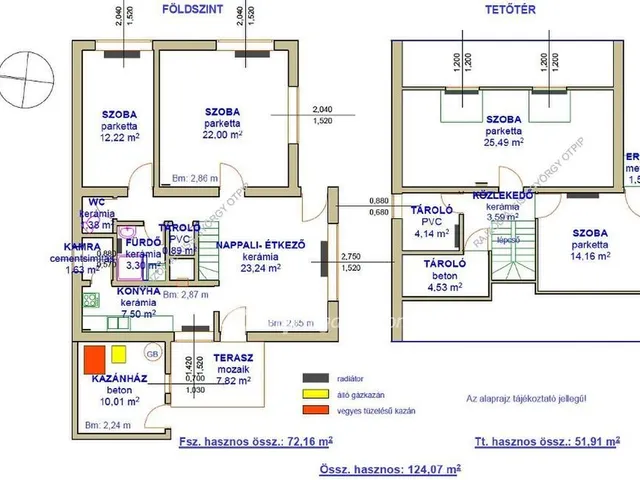 Eladó ház Tiszafüred 124 nm