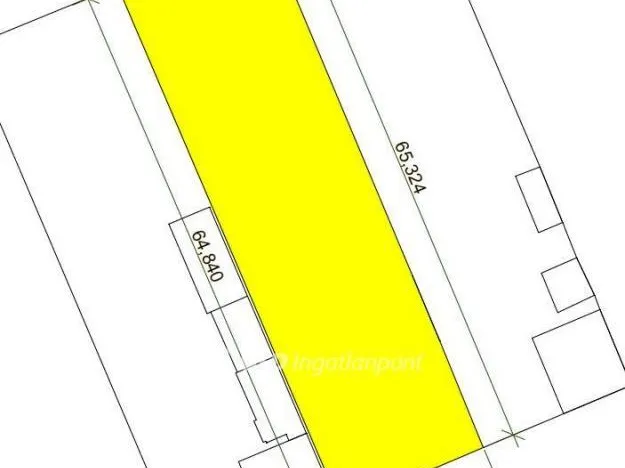 Eladó telek Nagyiván 1173 nm