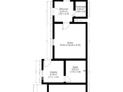 Eladó ház Sarud 65 nm