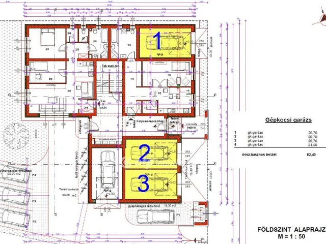 Eladó garázs Tiszafüred 20 nm