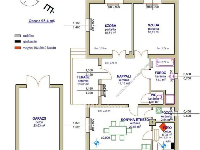 Eladó ház Poroszló 95 nm