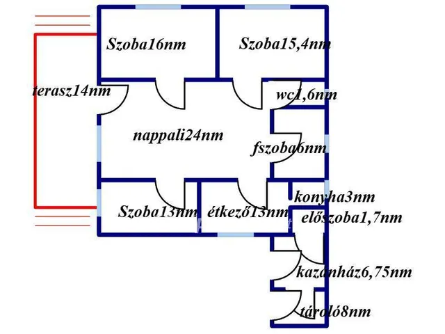 Eladó ház Egyek 108 nm