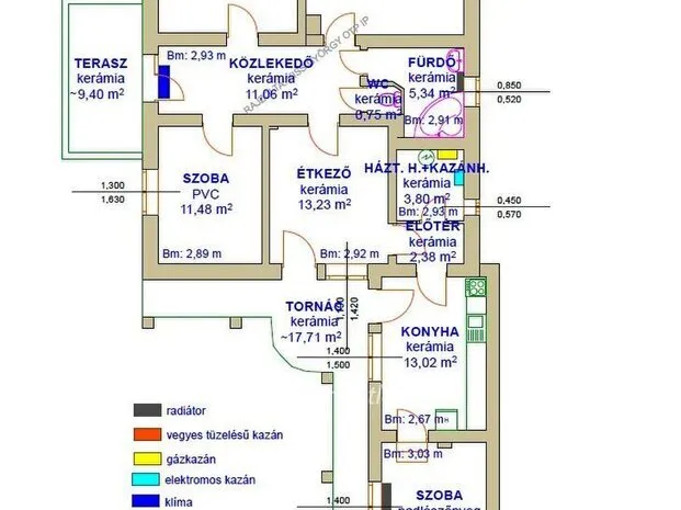 Eladó ház Tiszafüred 105 nm
