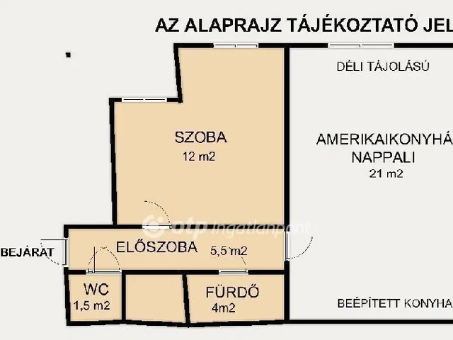Eladó lakás Budapest VIII. kerület, Józsefváros 44 nm