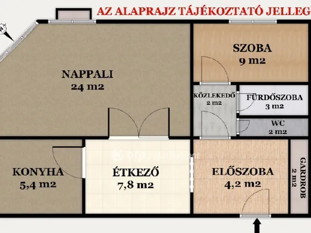 Eladó lakás Budapest XXIII. kerület, Soroksár-Újtelep 59 nm