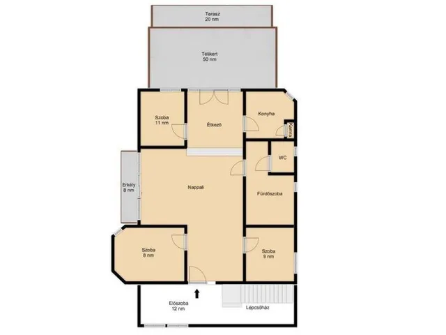 Eladó lakás Budapest II. kerület, Széphalom 156 nm