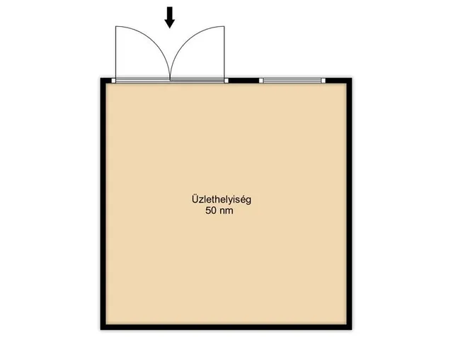 Eladó kereskedelmi és ipari ingatlan Budapest II. kerület, Széphalom 50 nm