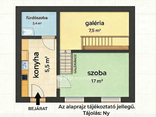 Eladó lakás Budapest VII. kerület, Külső-Erzsébetváros 26 nm