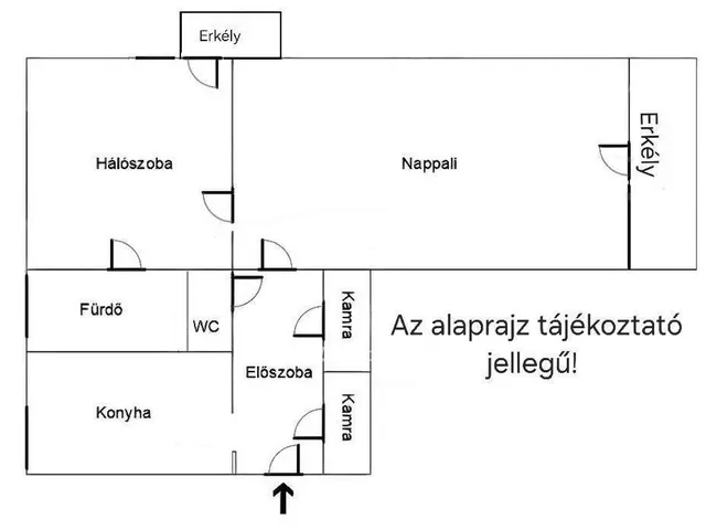 Eladó lakás Budapest IX. kerület, József Attila lakótelep 55 nm