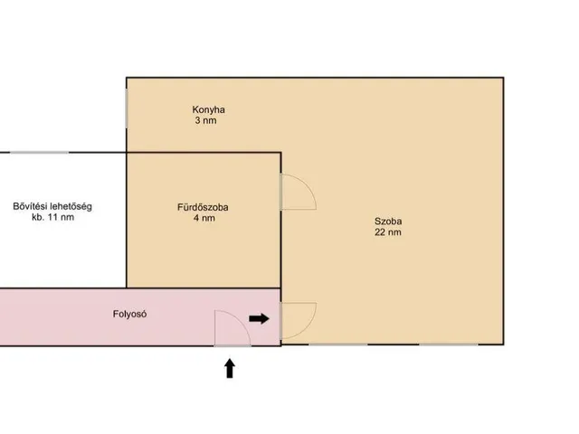 Eladó lakás Budapest VII. kerület, Belső-Erzsébetváros 29 nm