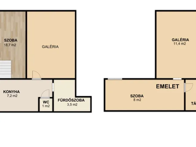 Eladó lakás Budapest VIII. kerület, Magdolnanegyed 42 nm