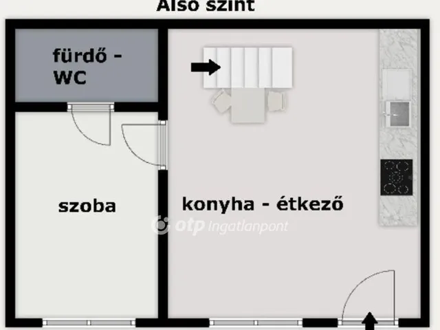 Eladó lakás Budapest VIII. kerület 28 nm