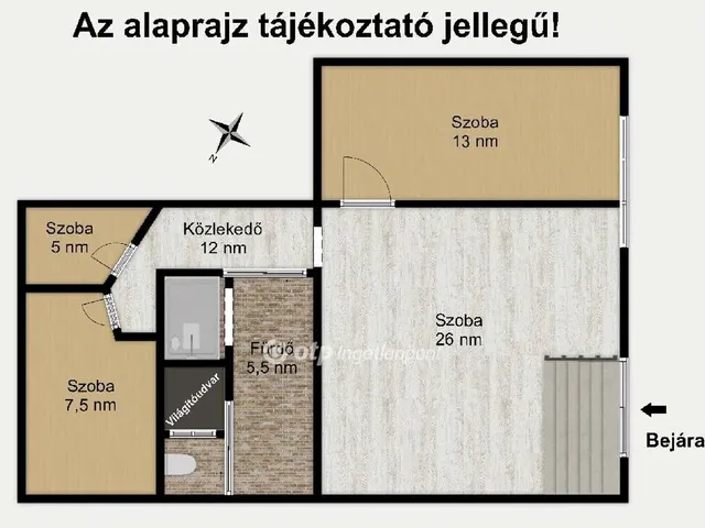Eladó lakás Budapest IX. kerület 69 nm
