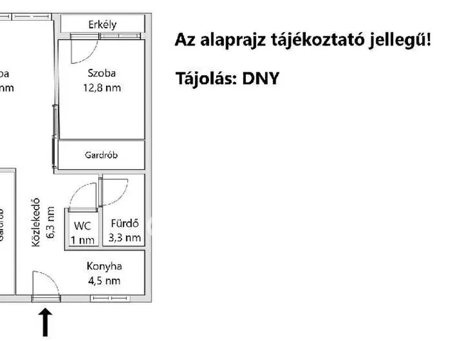 Eladó lakás Budapest XIII. kerület 48 nm